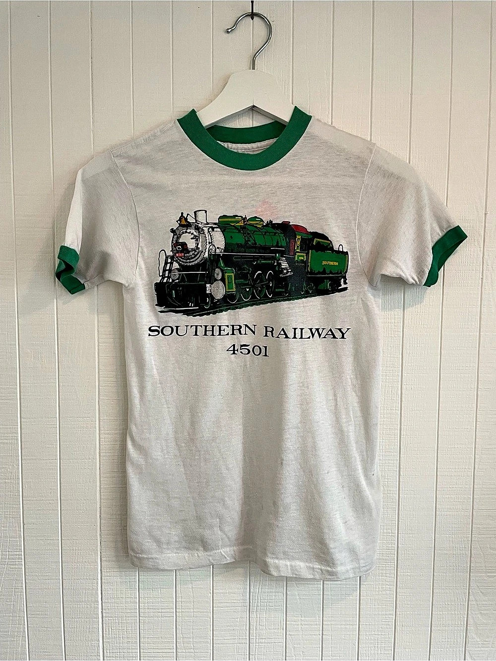 Vintage Southern Railway 4501 Train Graphic Baby Tee